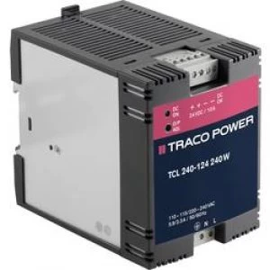 Rail mounted PSU DIN TracoPower TCL 240 124 24 Vdc 10 A 240 W 1 x