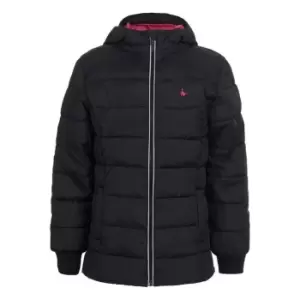 Jack Wills Wills Puffer Jacket Girls - Black