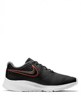 Nike Star Runner 2, Black/Orange, Size 5