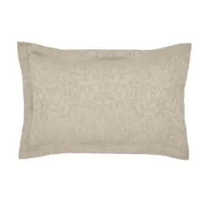 William Morris Pure Acorn Oxford Pillowcase, Linen