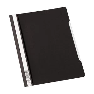 Durable Clear View A4 PVC Folder Black - 1 x Pack 50 Folders