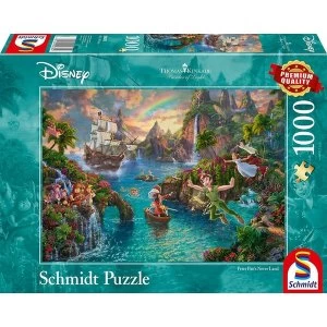 Thomas Kinkade: Disney's Peter Pan Jigsaw Puzzle - 1000 Pieces