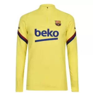 FC Barcelona VP Strike Drill Top - Yellow