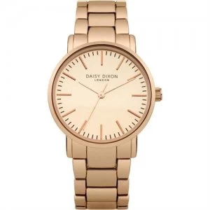 Daisy Dixon Ladies Kate Gold Plated Watch - DD004RGM