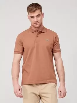 Lacoste Classic Fit L.12.12 Polo Shirt - Brown , Brown, Size S, Men