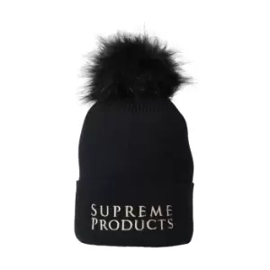 Supreme Products Womens/Ladies Beanie (One Size) (Black)