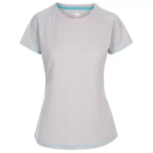 Trespass Womens/Ladies Viktoria Active T-Shirt (4XL) (Platinum)