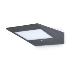 JCC 2W Solar Wall Light IP54 Warm White (3000K) Anthracite - JC17069