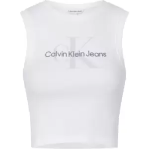 Calvin Klein Jeans Archival Tank Top - White