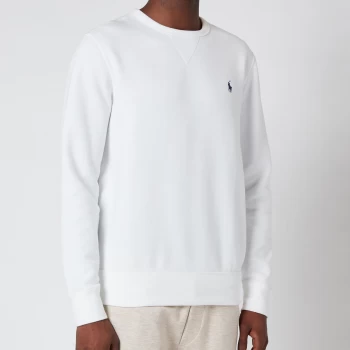 Polo Ralph Lauren Mens Fleece Sweatshirt - White - XXL