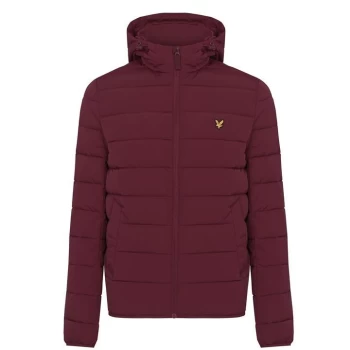 Lyle and Scott L & S Lightweight Puffer Jacket - Red