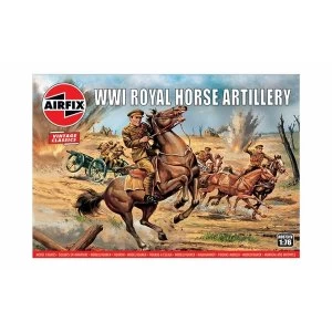 WWI Royal House Artillery 1:76 Air Fix Figures