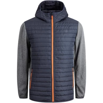 Jack and Jones Hybrid Jacket Plus Size - Grey