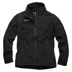 Scruffs Womens Trade Softshell Jacket Black - Size 12