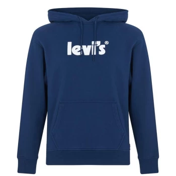 Levis Poster Logo Hoodie - Dress Blues