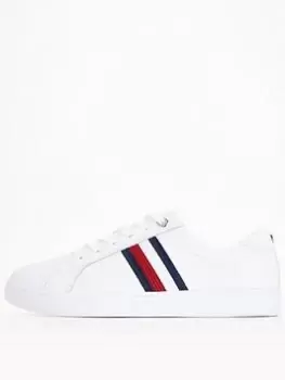 Tommy Hilfiger Essential Stripes Sneaker -white, White, Size 36, Women