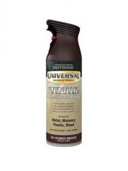 Rust-Oleum Universal Metallic All-Surface Spray Paint ; Oil-Rubbed Bronze 400ml