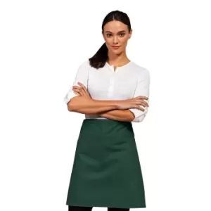 Premier Ladies/Womens Mid-Length Apron (One Size) (Dark Grey)