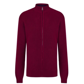 Howick Havant Zip Through - Burgundy