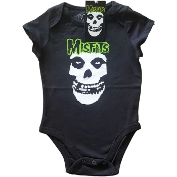 Misfits - Skull & Logo Kids 6-9 Months Babywear - Black