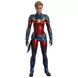 Hot Toys Marvel Avengers End Game Movie Masterpiece Acton Figure 1/6 Captain Marvel 29cm