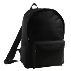 SOLS Rider Backpack / Rucksack Bag (ONE) (Black)