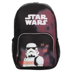 Star Wars Boys Stormtrooper Backpack (One Size) (Black/Brown)