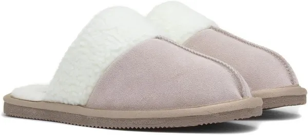 Hush Puppies Womens Arianna Mule Slippers - UK 4 Beige female GDE2847BEI4