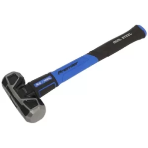 Sledge Hammer with Fibreglass Shaft 4lb Short Handle