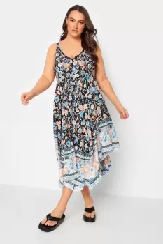 Hanky Hem Midaxi Dress