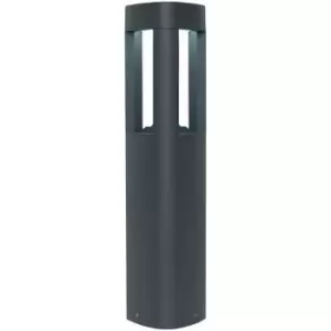 Outdoor Post Bollard Light Grey Triangle Modern Garden Driveway Path Lamp led