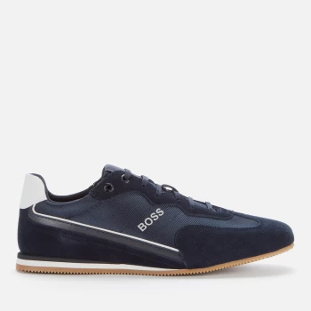 Hugo Boss Rusham Low Profile Trainers Blue Size 11 Men