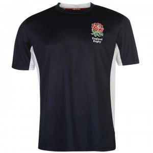 RFU England Rugby Poly Tee Mens - Navy