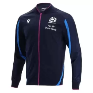 Macron Scotland Anthem Jacket Mens - Blue