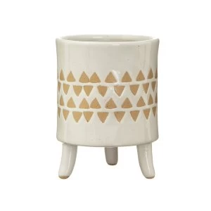 Sass & Belle Isabella White Leggy Planter