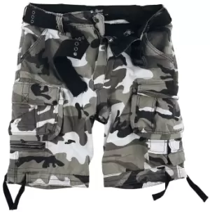 Brandit Savage Vintage Shorts Shorts snow camo