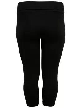 ONLY Curvy Jazz Capris Women Black