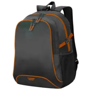 Shugon Osaka Basic Backpack / Rucksack Bag (30 Litre) (One Size) (Black/Orange)