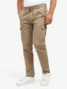 Barbour International Penton Cargo Trousers - Beige, Beige, Size L, Men