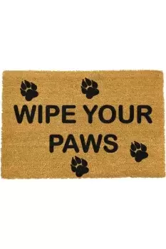 Wipe Your Paws Doormat - Regular 60x40cm