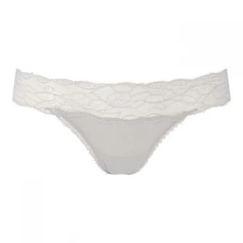 Calvin Klein Calvin Seductive Comfortable Lace Briefs - Nimbus NBU