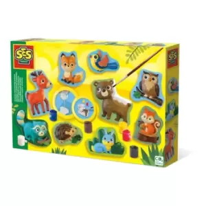 Forest Animals Casting and Painting Set