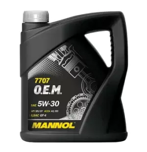 MANNOL Engine oil VW,AUDI,MERCEDES-BENZ MN7707-4 Motor oil,Oil