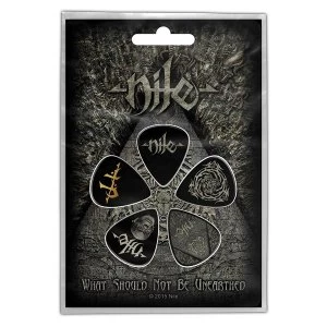 Nile - What Should Not Be Unearthed Plectrum Pack