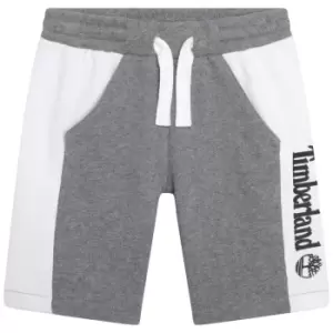 Timberland Boys Contrast Side Panel Bermuda Short In Charcoal - Size 10 Years