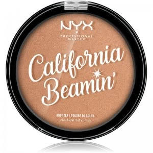 NYX Professional Makeup California Beamin' Bronzer Shade 01 Free Spirit 14 g