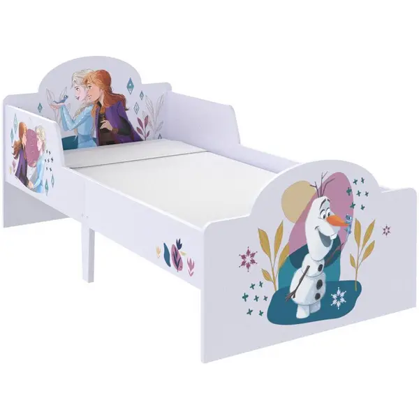 Frozen Toddler Bed, Purple , D75 x W143 x H64cm - Purple - Disney