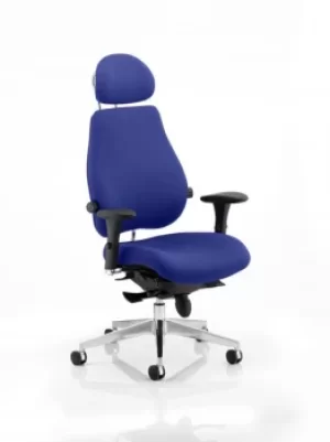 Chiro Plus Ultimate With Headrest Bespoke Colour Admiral Blue