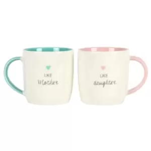 Like Mother Like Daughter Double Mug Set