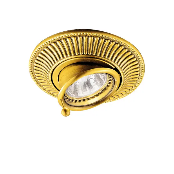 Milord Recessed Downlight 24 Carat Gold